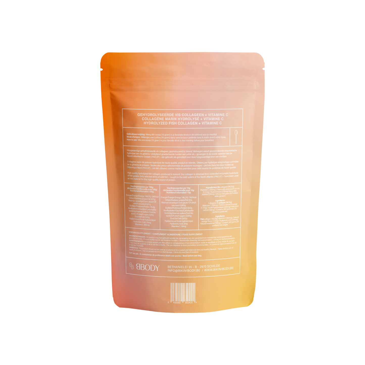 Hydrolized Collageen + Vitamine C