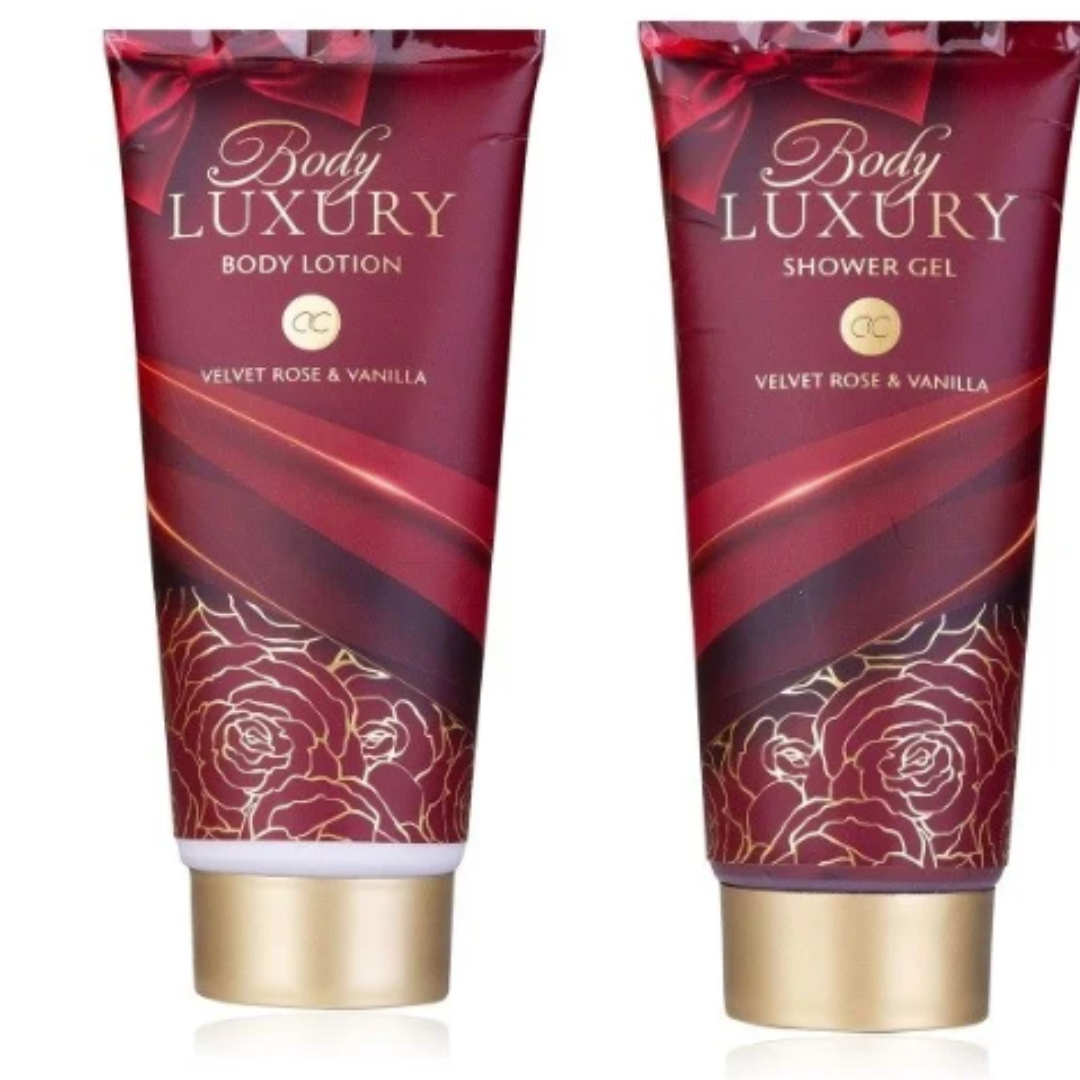 Luxe badset met douchegel en bodylotion