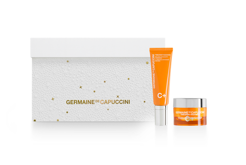 Promo Kerst gemengde-vette huid vitamine c dagcrème en oogcrème