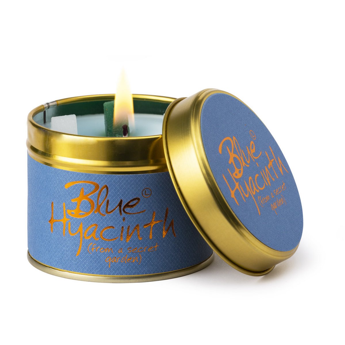 Blue Hyacint vegan kaars