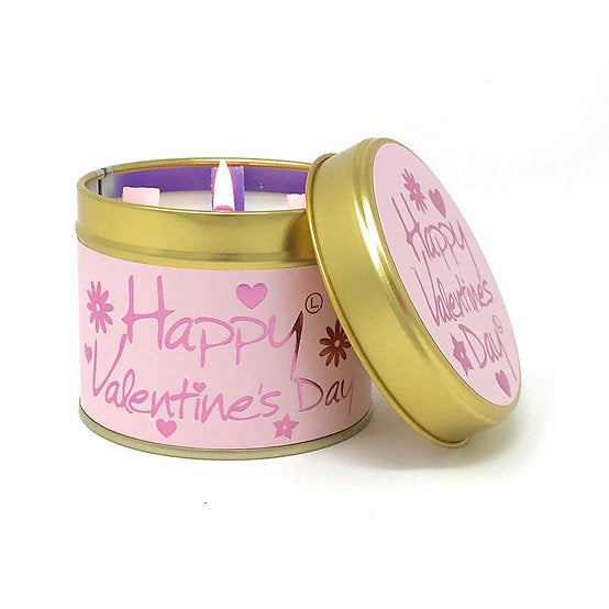 Happy Valentine's day vegan kaars