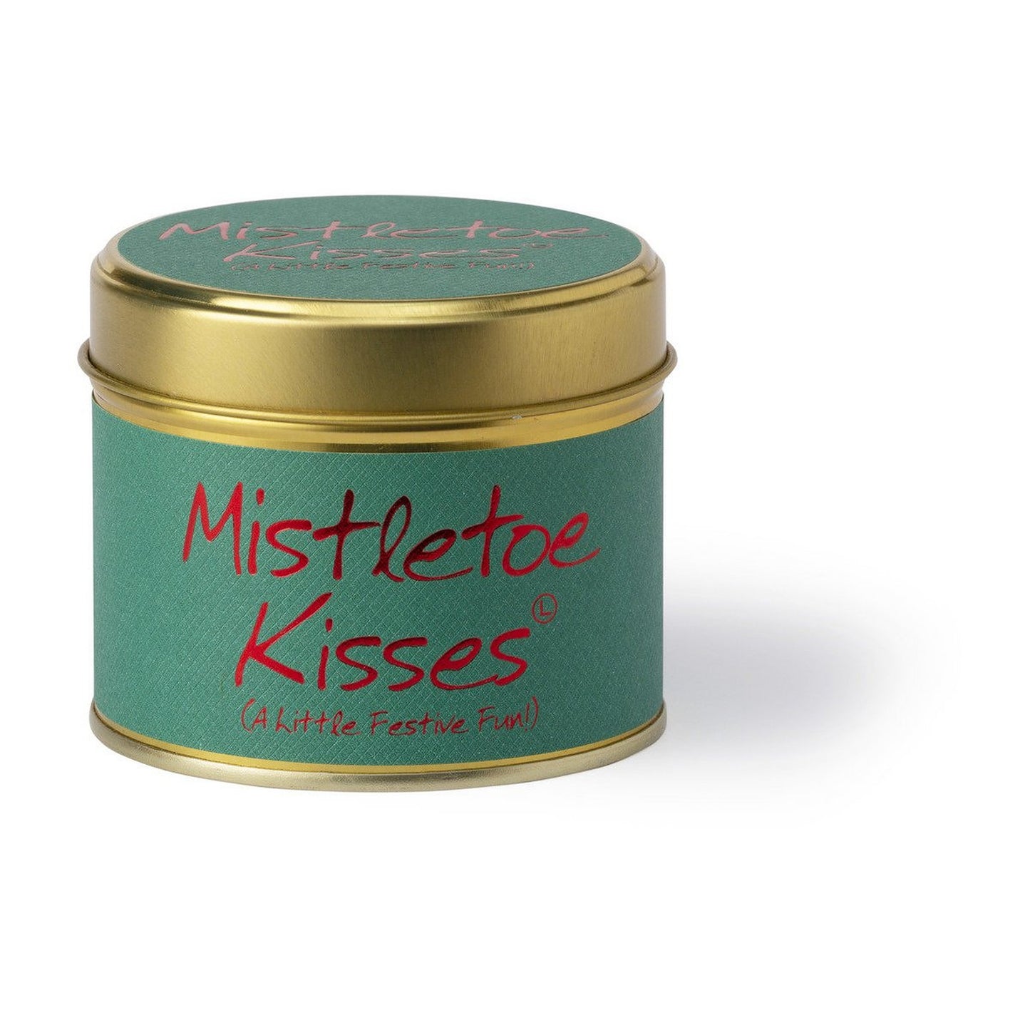 Mistletoe kisses vegan kaars