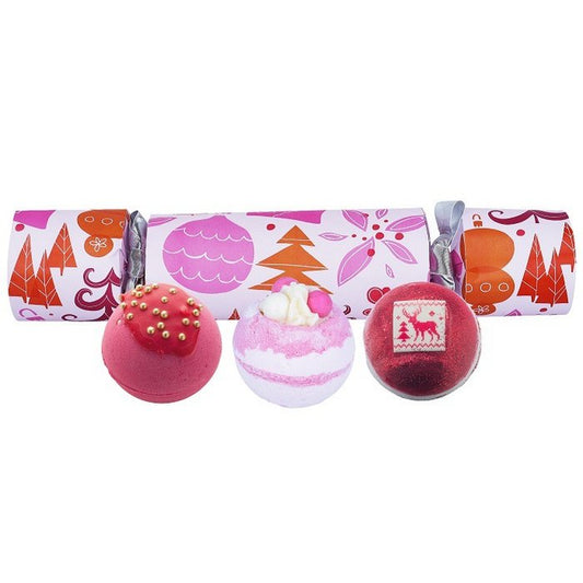 Giftset We Wish Rosy Christmas blaster bathbombs
