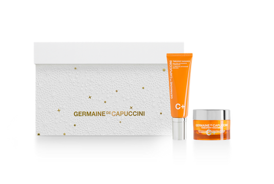 Promo Kerst gemengde-vette huid vitamine c dagcrème en oogcrème